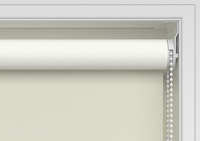 Rimini (Blackout), Cream & Illusion Sandy - Double Roller Blind - Image 10